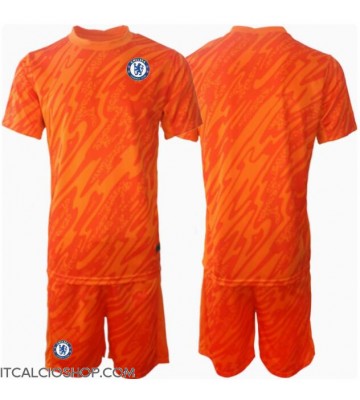 Chelsea Portiere Prima Maglia Bambino 2024-25 Manica Corta (+ Pantaloni corti)